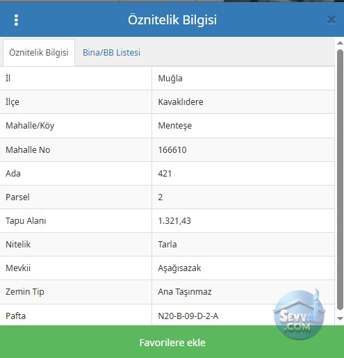 MUĞLA KAVAKLIDERE MENTEŞE DE 1.321 M² TARLAMIZ SATILIKTIR - MUĞLA KAVAKLIDERE fotoğraf 2