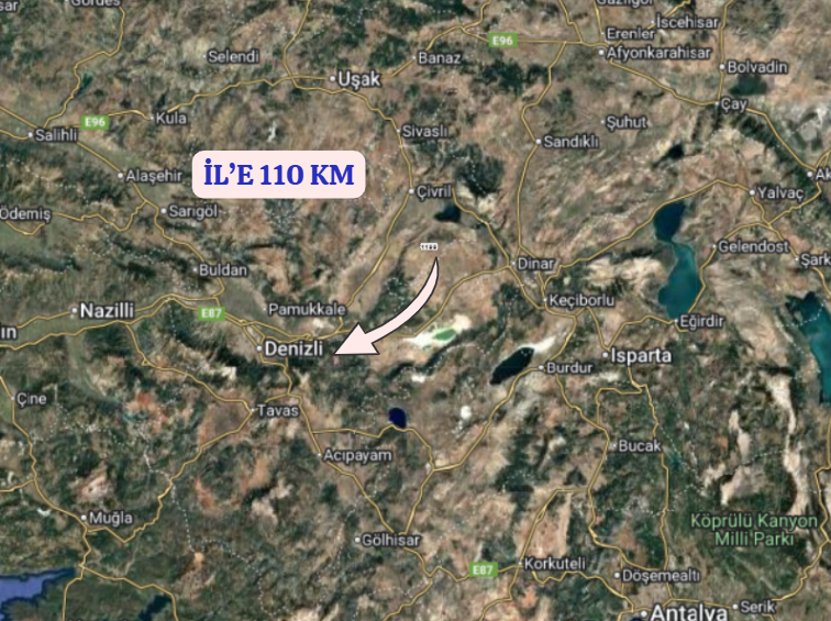 DENİZLİ ÇİVRİL BOZDAĞ   KÖYÜNDE   2.100  M²  TARLA  SATILIKTIR - DENİZLİ ÇİVRİL fotoğraf 11