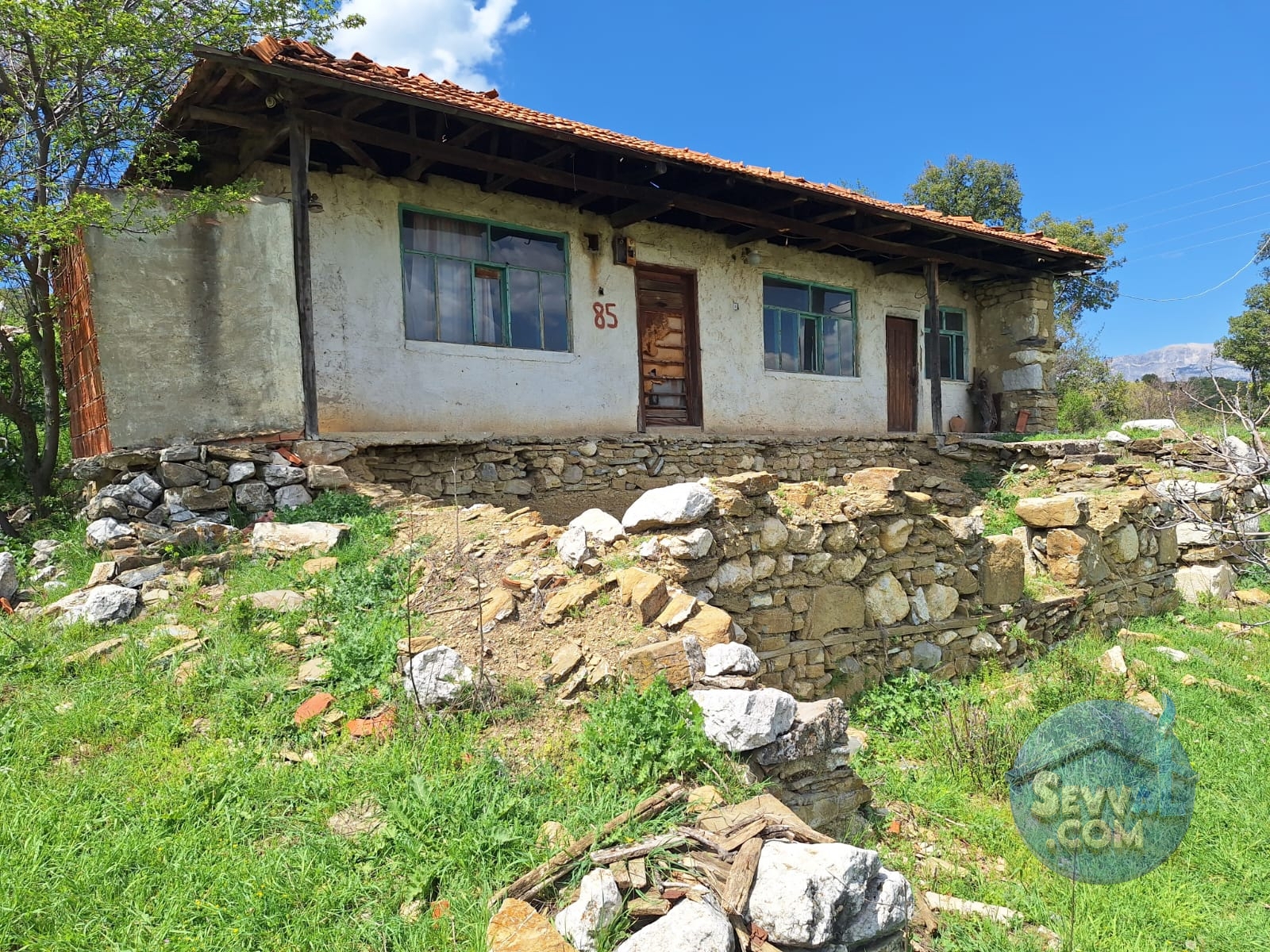 BURDUR AĞLASUN KİBRİT KÖYÜNDE SATILIK KERPİÇ EV VE TARLA - Burdur Ağlasun fotoğraf 29