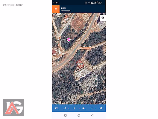 DEMRE BOZDAĞDA 376m2 İMARLI ARSA - ANTALYA DEMRE fotoğraf 6
