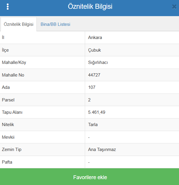 ANKARA ÇUBUK SIĞIRLIHACI KÖYÜNDE 5.461 M² TARLAMIZ SATILIKTIR - ANKARA ÇUBUK fotoğraf 11