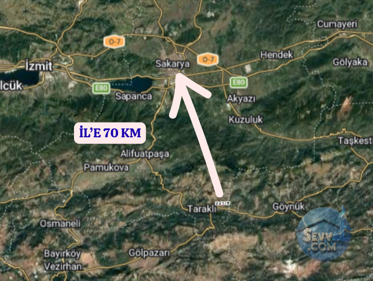 SAKARYA TARAKLI MAHDUMLAR  KÖYÜNDE  3.629  M² TARLA  SATILIKTIR - SAKARYA TARAKLI fotoğraf 7