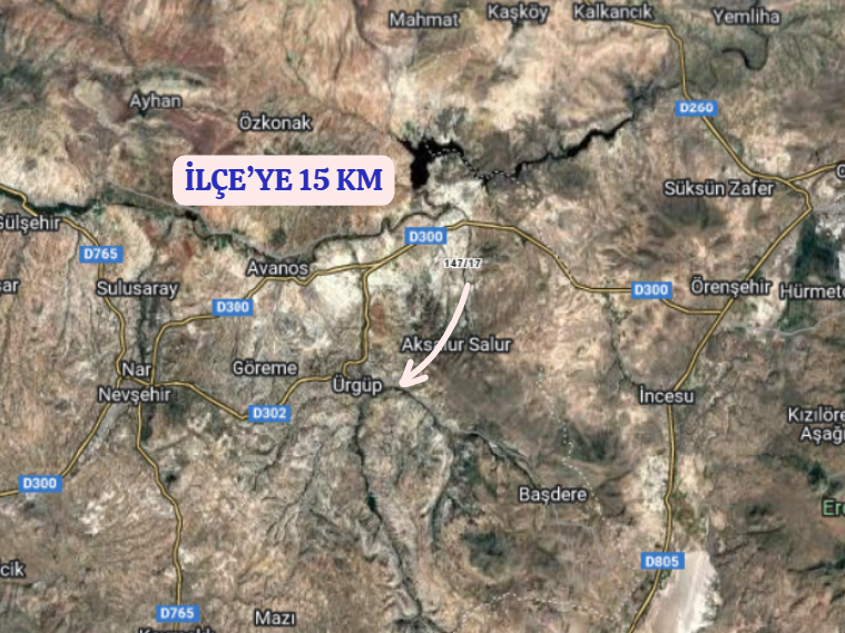 NEVŞEHİR ÜRGÜP SOFULAR  KÖYÜNDE 771  M² BAHÇE  SATILIKTIR - NEVŞEHİR ÜRGÜP fotoğraf 5