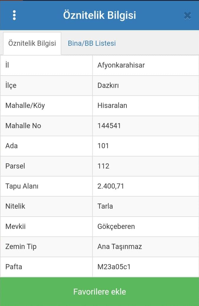 A.KARAHİSAR DAZKIRI HİSARALAN MAH.2.400M² TARLA SATILIK