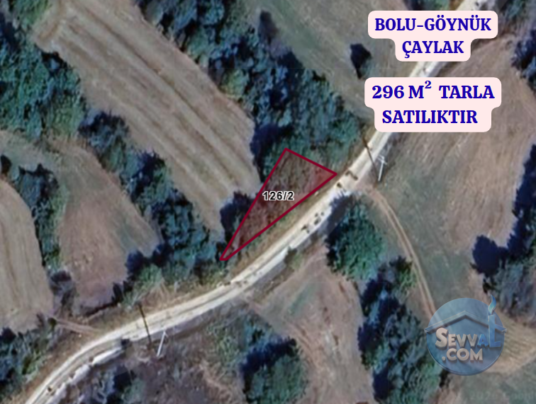 BOLU GÖYNÜK ÇAYLAK  KÖYÜNDE  296 M²  TARLA  SATILIKTIR - BOLU GÖYNÜK fotoğraf 2