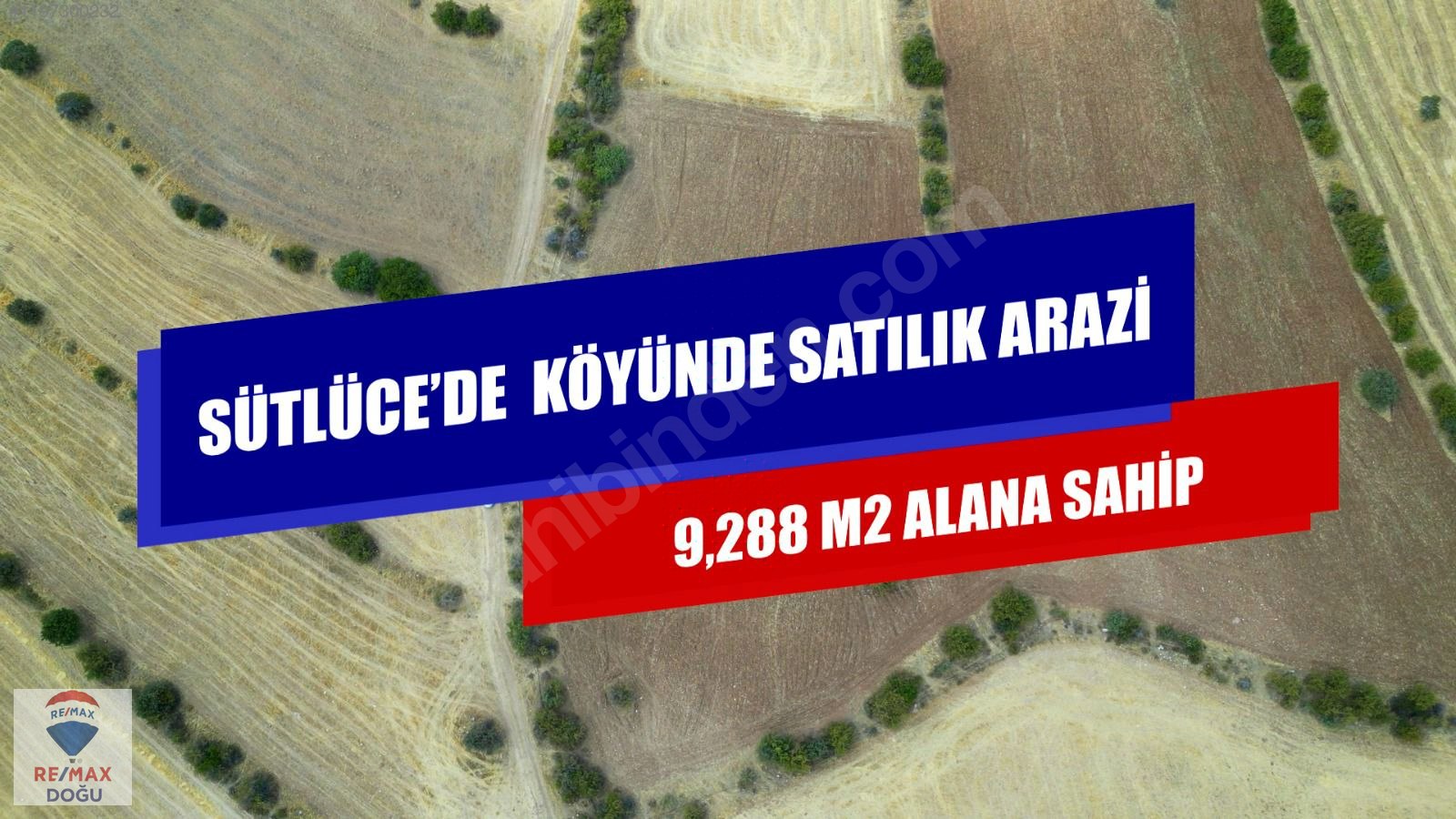 REMAX DOĞUDAN SÜTLÜCE KÖYÜNDE SATILIK 9.287,65 M2 TARLA - ELAZIĞ MERKEZ fotoğraf 5