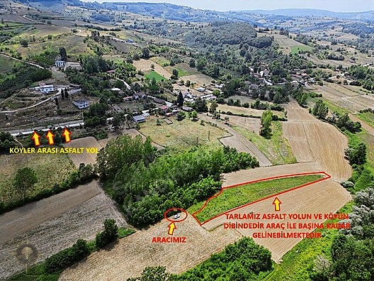 SANAYİNİN DİBİNDE ELMACIK KÖYÜN YANINDA 2 DÖNÜM FIRSAT TARLAAA - KOCAELİ KANDIRA fotoğraf 8