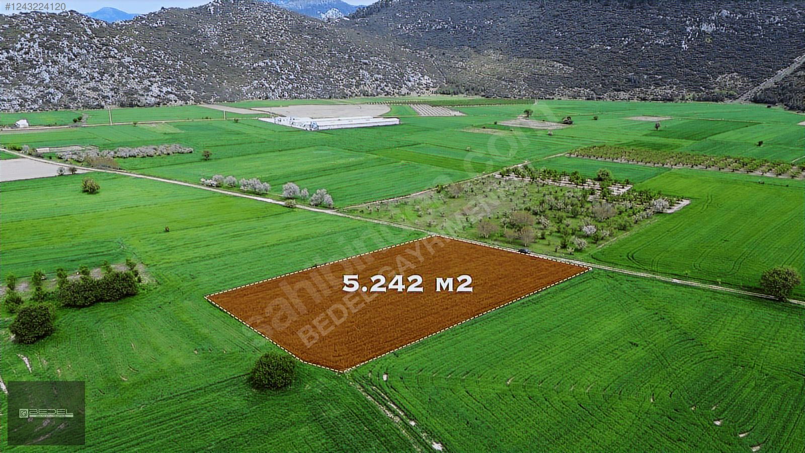 SATILIK BUCAK GÜNDOĞDU BELDESİNDE 5240 M2 TARLA - BURDUR BUCAK fotoğraf 7