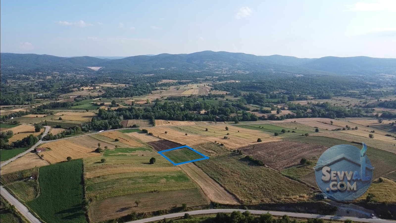 ACİL!! 4.364 m2 BARAJA YAKIN TARLA - Bilecik Pazaryeri fotoğraf 13