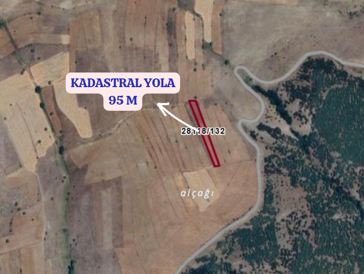ESKİŞEHİR TEPEBAŞI KARADERE   KÖYÜNDE 2.767 M²  TARLA SATILIKTIR - ESKİŞEHİR TEPEBAŞI fotoğraf 3