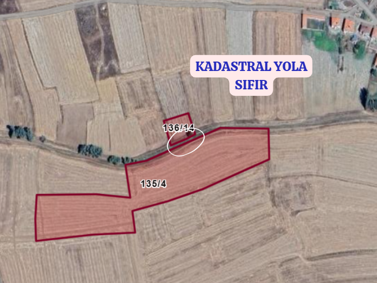KAYSERİ TOMARZA CULHA   KÖYÜNDE  1.149  M²  TARLA  SATILIKTIR - KAYSERİ TOMARZA fotoğraf 4