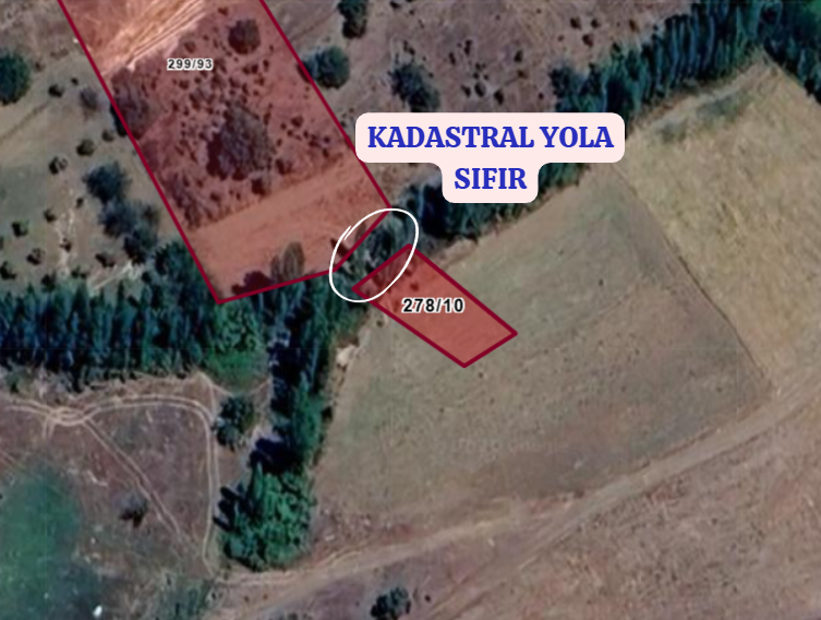 KONYA GÜNEYSINIR MEHMETALİ  KÖYÜNDE 263 M²  TARLA  SATILIKTIR - KONYA GÜNEYSINIR fotoğraf 3