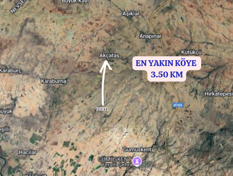 NEVŞEHİR GÜLŞEHİR HACILAR  KÖYÜNDE 410  M² BAĞ  SATILIKTIR - NEVŞEHİR GÜLŞEHİR fotoğraf 5