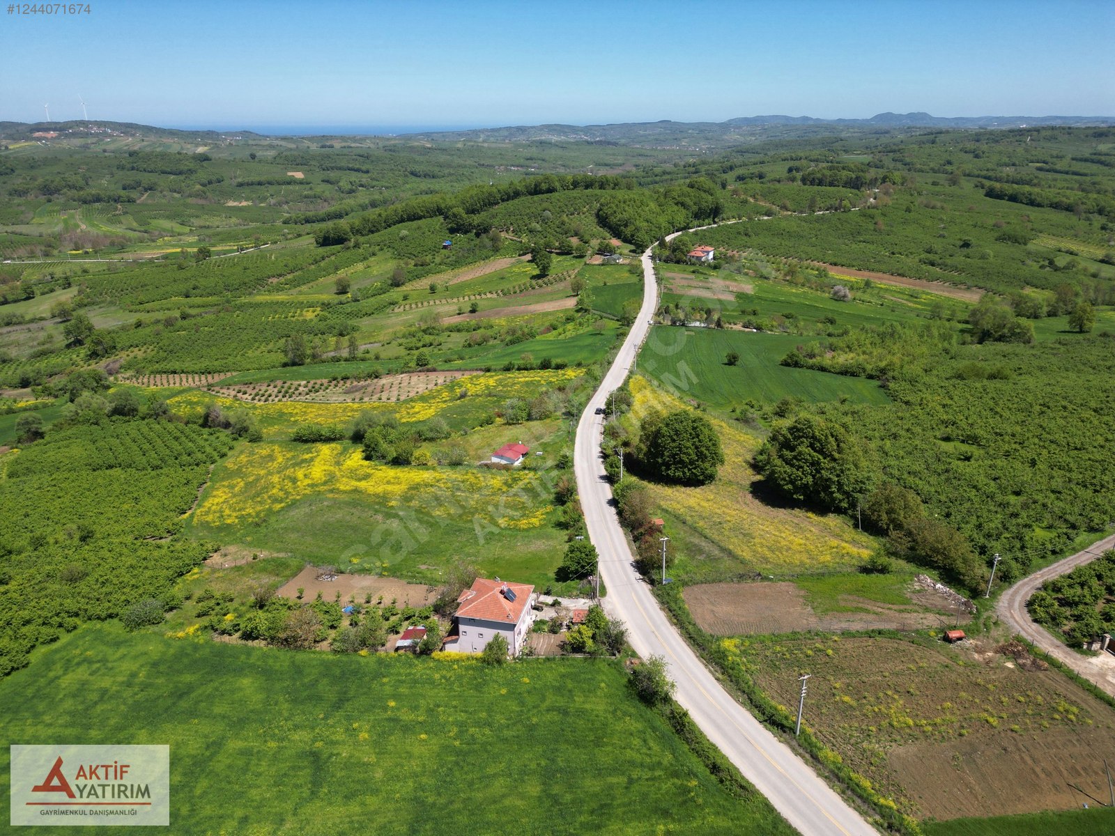 HEDİYELİ'DE GÖL MANZARALI 1748 M2 %5 İMARLI YERLEŞİME YAKIN - KOCAELİ KANDIRA fotoğraf 9