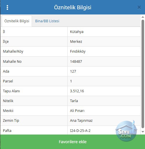 KÜTAHYA MERKEZ FINDIK KÖYÜ NDE 3.512 M² TARLAMIZ SATILIKTIR - KÜTAHYA MERKEZ fotoğraf 2
