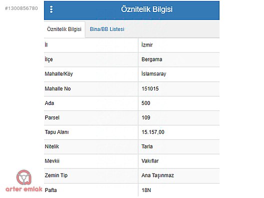 ARTER EMLAKTAN BERGAMA İSLAMSARAYDA 10.000 M² SATILIK TARLA - İZMİR BERGAMA fotoğraf 3