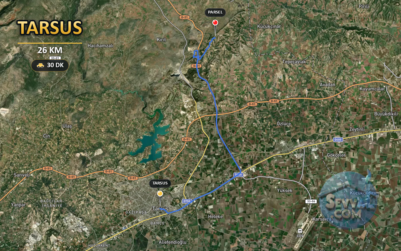 MERSİN TARSUS ALADAĞLI 200 m² SATILIK ARSA - MERSİN TARSUS fotoğraf 5