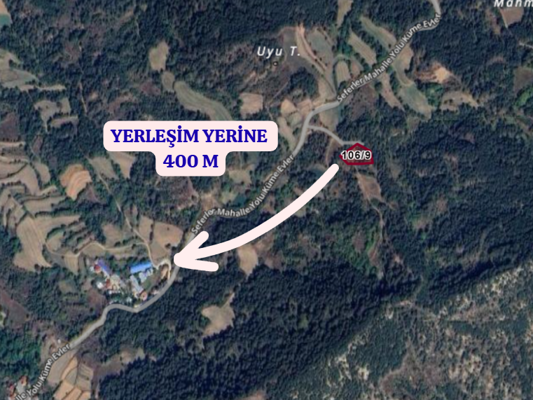 BOLU GÖYNÜK ÇAYLAK  KÖYÜNDE 1.980  M² TARLA  SATILIKTIR - BOLU GÖYNÜK fotoğraf 4
