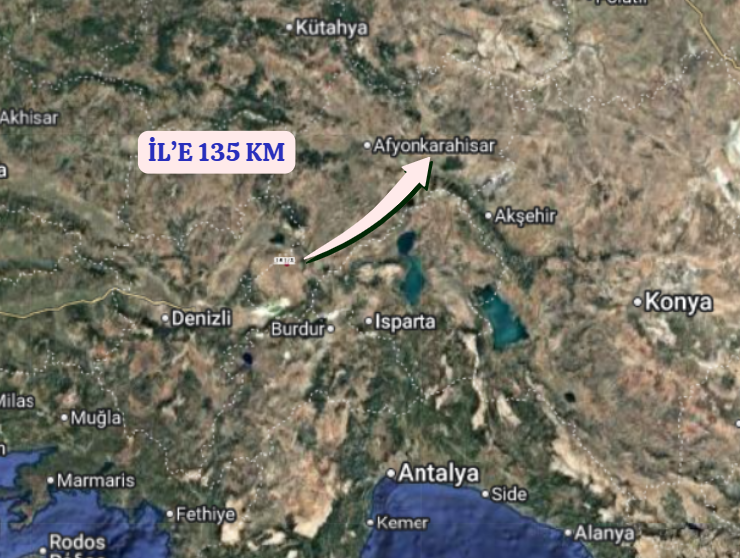 AFYONKARAHİSAR EVCİLER BARAKLI  KÖYÜNDE 1.000  M² ARSA  SATILIKTIR - AFYONKARAHİSAR EVCİLER fotoğraf 6