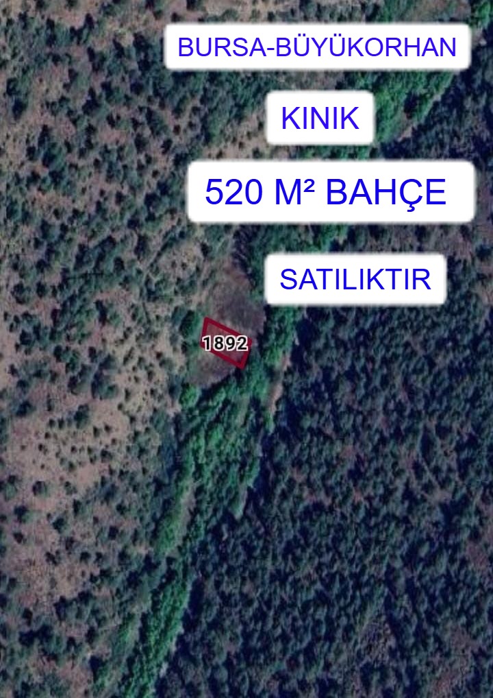 BURSA BÜYÜKORHAN KINIK MAH. 520M² BAHÇE SATILIKTIR - BURSA BÜYÜKORHAN fotoğraf 2