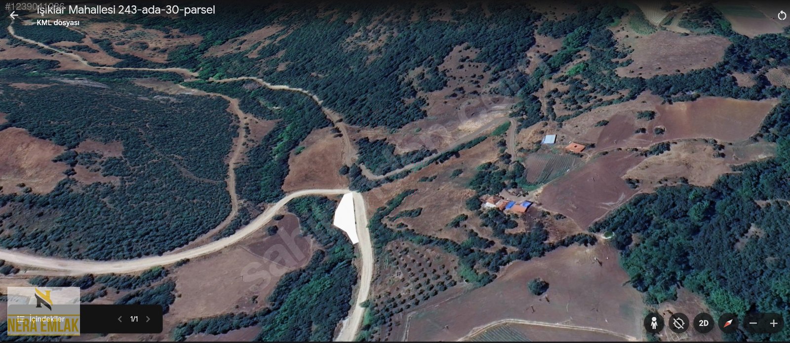 TERMAL OTELLERE YAKIN İLÇE'YE 15dk.YOLACEPHE TEKTAPU KÖŞE 728m2 - BALIKESİR SINDIRGI fotoğraf 6