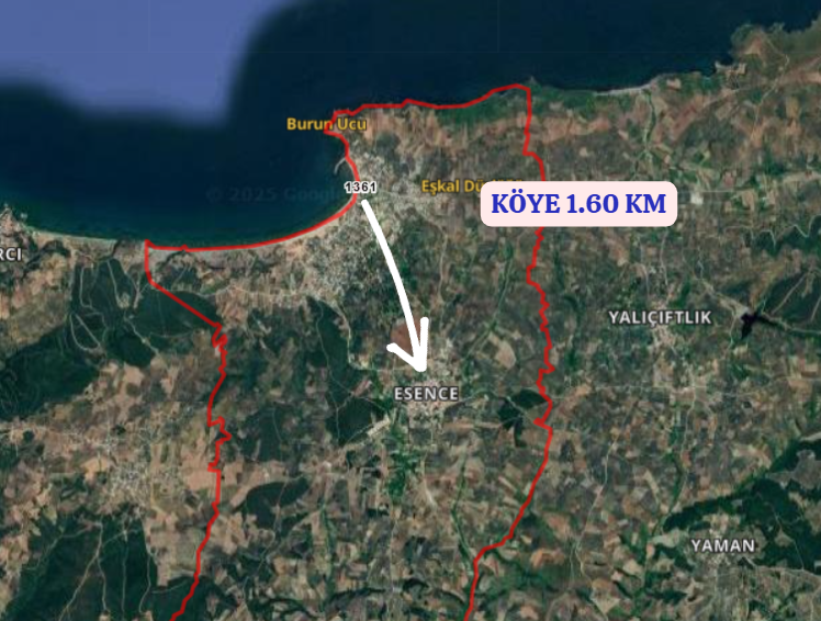 BURSA MUDANYA ESENCE  KÖYÜNDE 413 M²  TARLA SATILIKTIR - BURSA MUDANYA fotoğraf 5