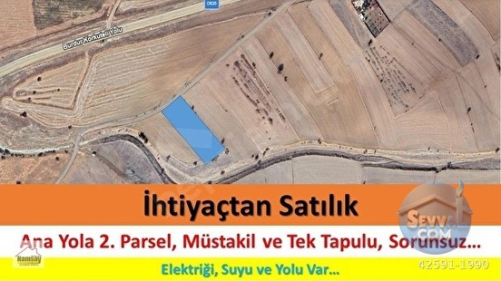 Anayola 2. Parsel Konumu Güzel Yatırımlık Tarla - ANTALYA KORKUTELİ fotoğraf 5