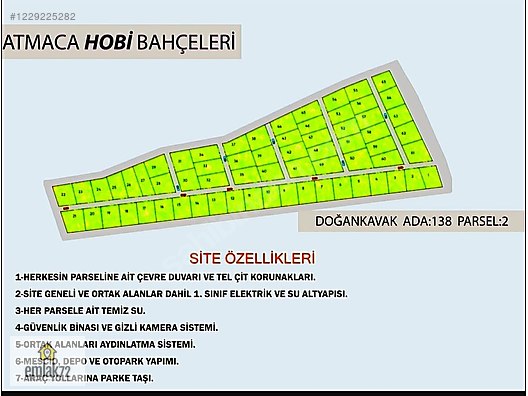 EMLAK 72 DEN SATILIK TERCİHLİ HOBİ BAHCELERİ - BATMAN BEŞİRİ fotoğraf 3