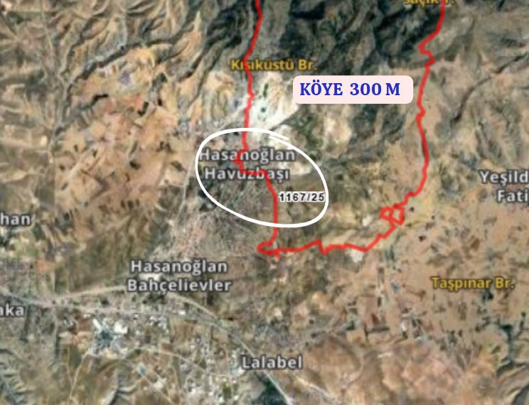 ANKARA ELMADAĞ HASANOĞLU HAVUZBAŞI KÖYÜNDE 600 M²  ARSA SATILIKTIR - ANKARA ELMADAĞ fotoğraf 4