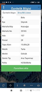 BOLU /GÖYNÜK KOZCAĞIZ KÖYÜNDE ORMAN İÇİNDE ARAZİ - BOLU GÖYNÜK fotoğraf 2