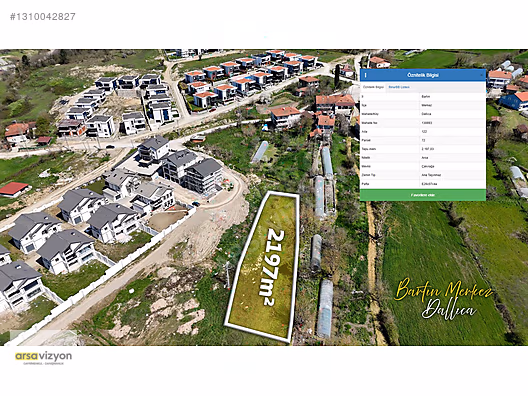 DALLICA'DA 2197m² İmara Hazır 2 - 3 - 4 Villalık Arsa 2 - BARTIN MERKEZ fotoğraf 5