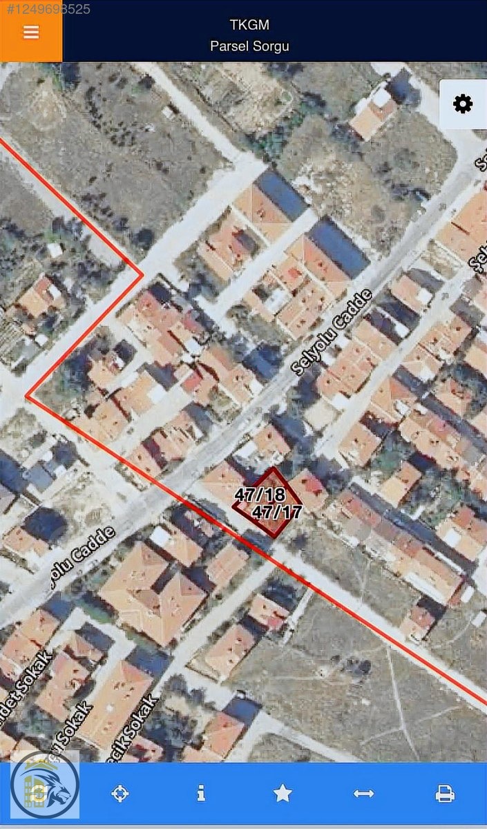 ASLAN EMLAK'TAN BÖLCEK MAHALLESİNDE SATILIK 330M2 ARSA 2 PARSEL - KÜTAHYA MERKEZ fotoğraf 5