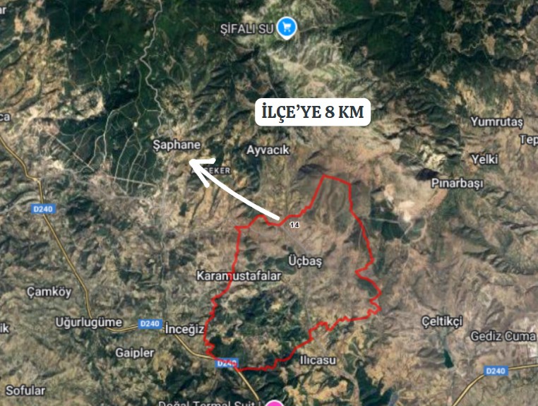 KÜTAHYA ŞAPHANE ÜÇBAŞ'DA 4.500M² KİRAZ/ VİŞNE TARLASI SATILIKTIR - KÜTAHYA ŞAPHANE fotoğraf 6