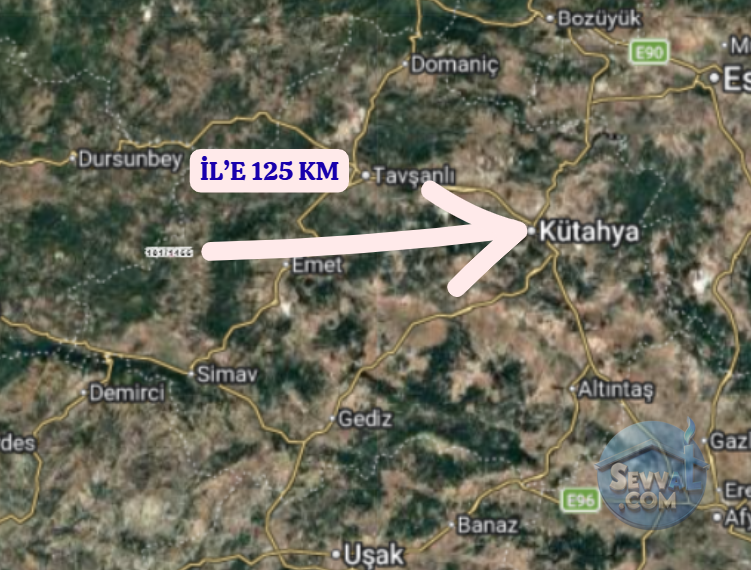 KÜTAHYA SİMAV HASANÖREN  KÖYÜNDE  3.634 M² TARLA  SATILIKTIR - KÜTAHYA SİMAV fotoğraf 6