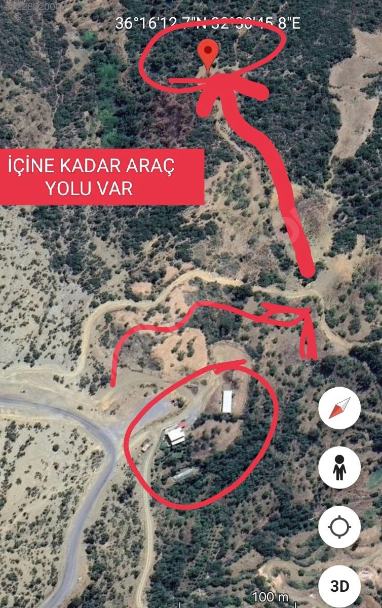 ANTALYA GAZİPAŞA ÜÇKONAK   KÖYÜNDE 333  M² TARLA  SATILIKTIR - ANTALYA GAZİPAŞA fotoğraf 9