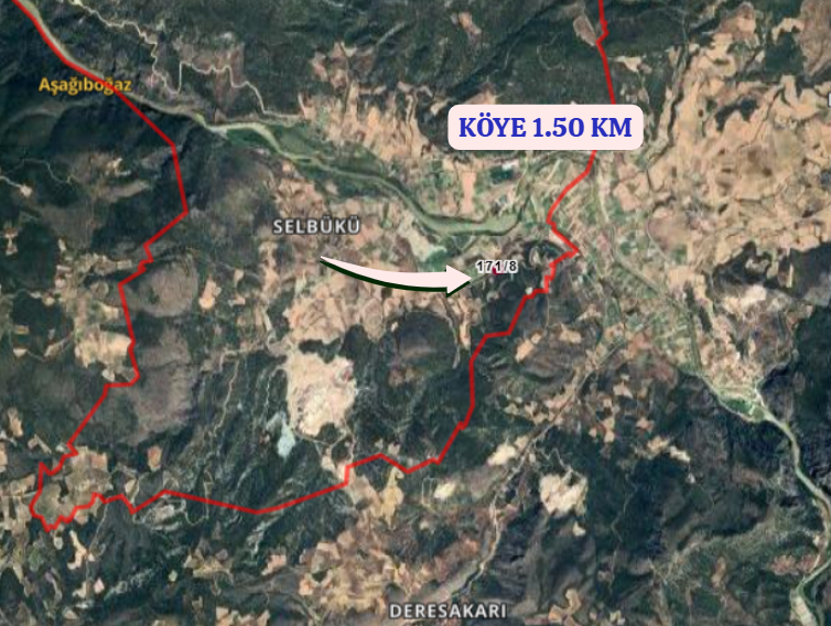 BİLECİK MERKEZ SELBÜKÜ KÖYÜNDE 4.917 M²  TARLA SATILIKTIR - BİLECİK MERKEZ fotoğraf 4