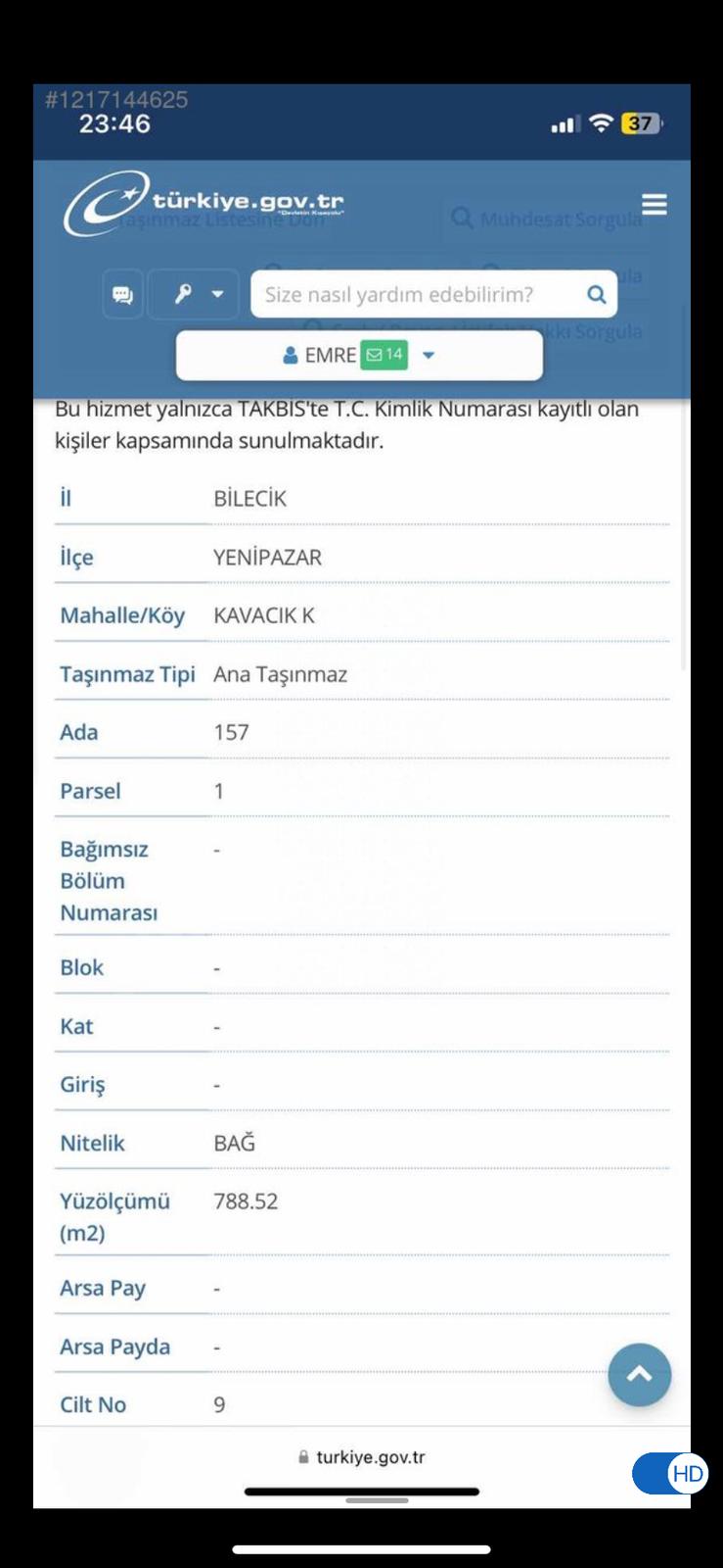 Acil satılık üzüm bağı (pazarlık mevcuttur) - BİLECİK YENİPAZAR fotoğraf 9