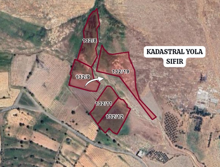 MARDİN ARTUKLU ERYERİ  KÖYÜ’NDE 3.776 M² TARLA SATILIKTIR - MARDİN ARTUKLU fotoğraf 3