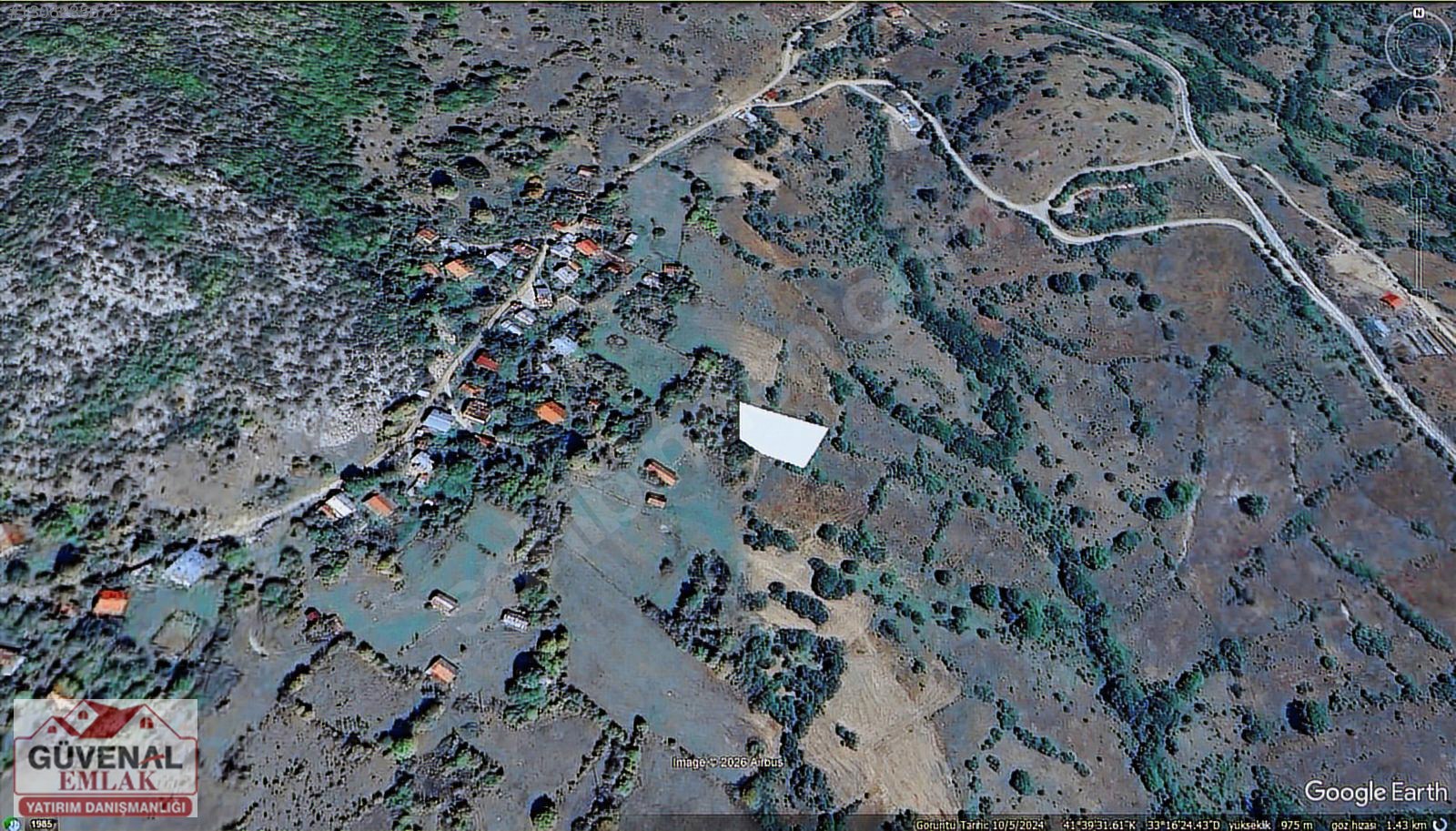 BAKIRCI'DA KÜRE DAĞLARI MİLLİ PARKINA YAKIN TEK TAPULU ARAZİ - KASTAMONU AZDAVAY fotoğraf 5