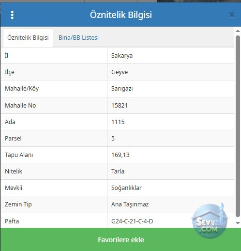 SAKARYA GEYVE SARIGAZİDE 169 M² TARLAMIZ SATILIKTIR - SAKARYA GEYVE fotoğraf 2