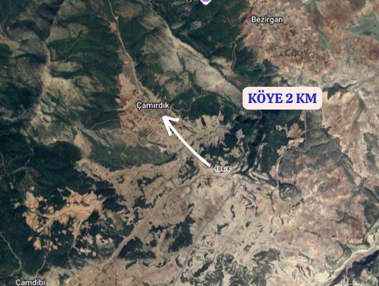 KÜTAHYA ASLANAPA ÇAMIRDIK   KÖYÜNDE 6.127  M² TARLA  SATILIKTIR - KÜTAHYA ASLANAPA fotoğraf 4