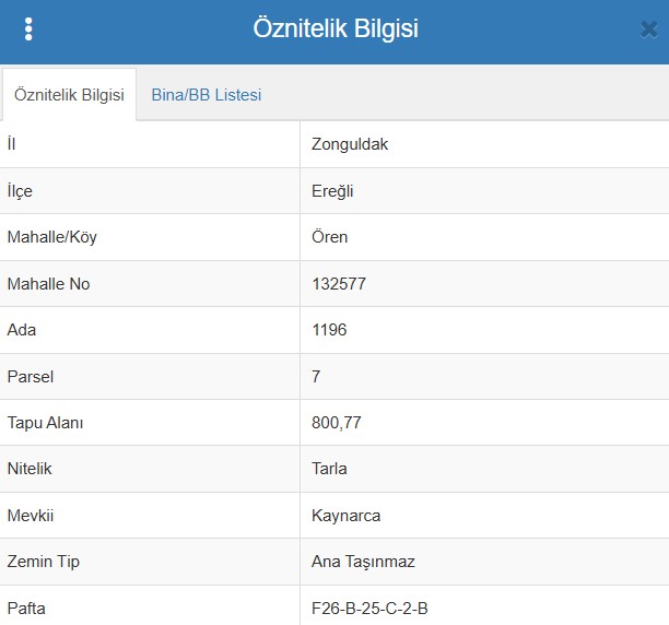 ZONGULDAK EREĞLİ ÖREN MAHALLESİNDE 800M² İMARLI ARSA SATILIKTIR - ZONGULDAK EREĞLİ fotoğraf 11