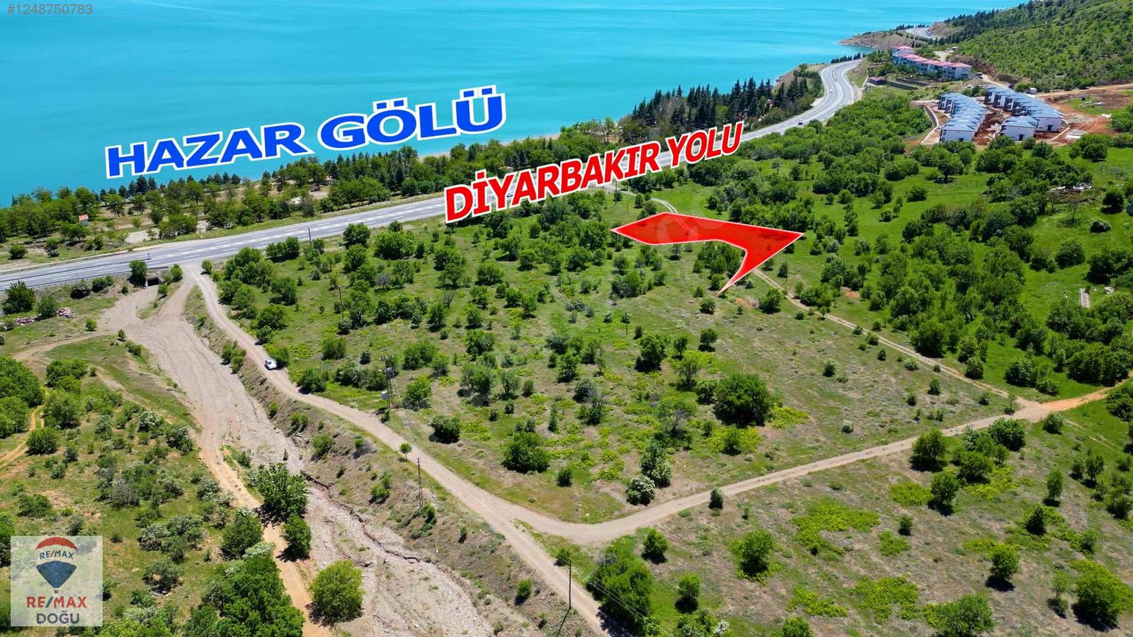REMAX DOĞUDAN SATILIK HAZARGÖLÜ MANZARALI TARLA - ELAZIĞ MERKEZ fotoğraf 5