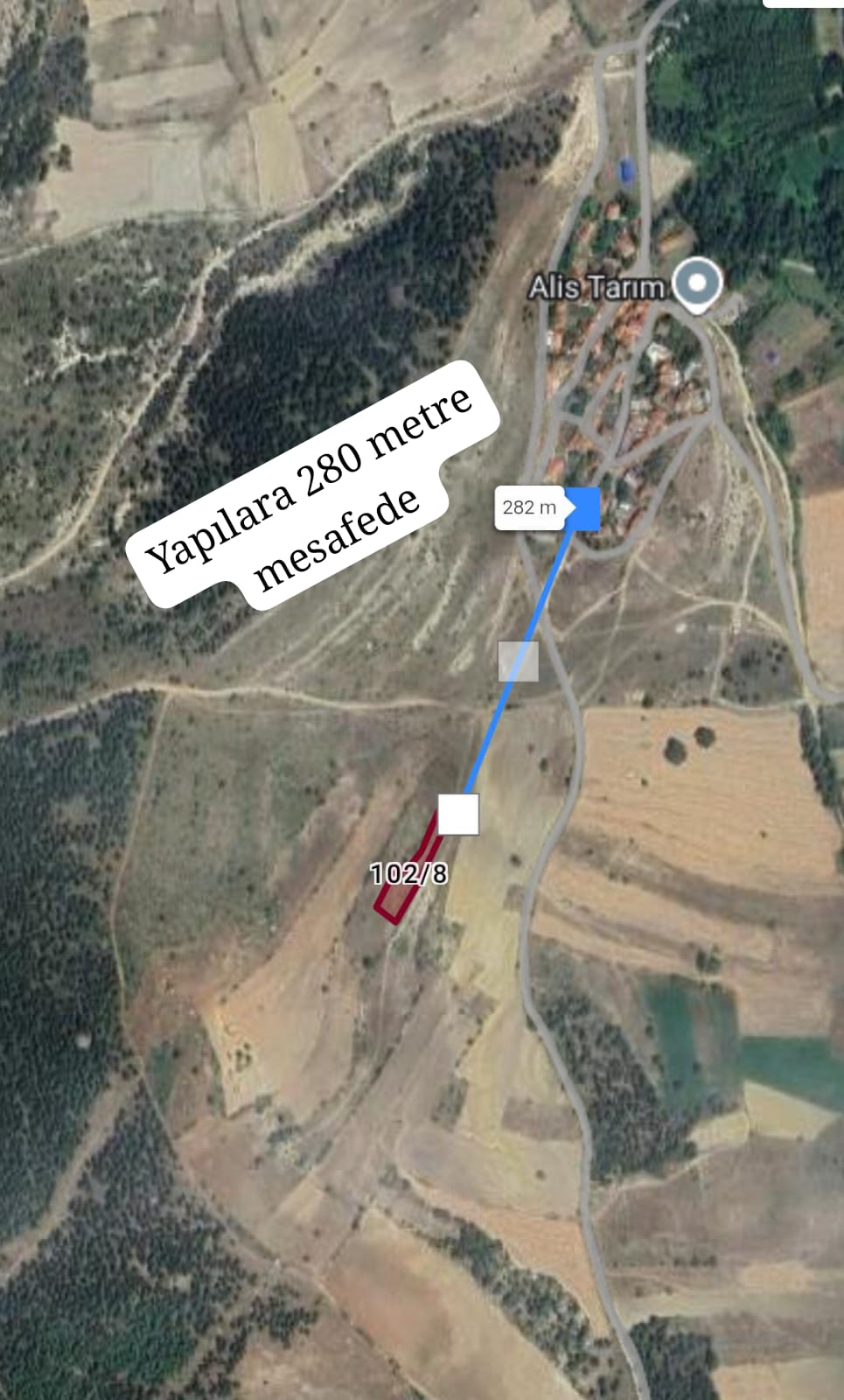 KÜTAHYA GEDİZ SAMRALAR 1.473 m² TARLAMIZ SATILIKTIR. - KÜTAHYA GEDİZ fotoğraf 4