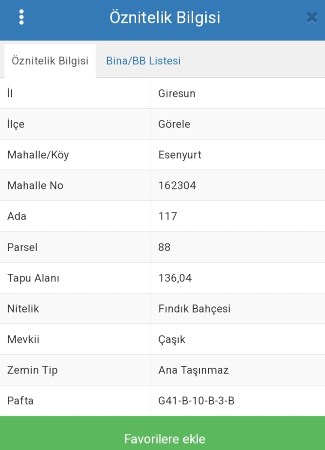 GİRESUN GÖRELE ESENYURT KÖYÜNDE 136M² FINDIK BAHÇESİ SATILIKTIR - GİRESUN GÖRELE fotoğraf 24