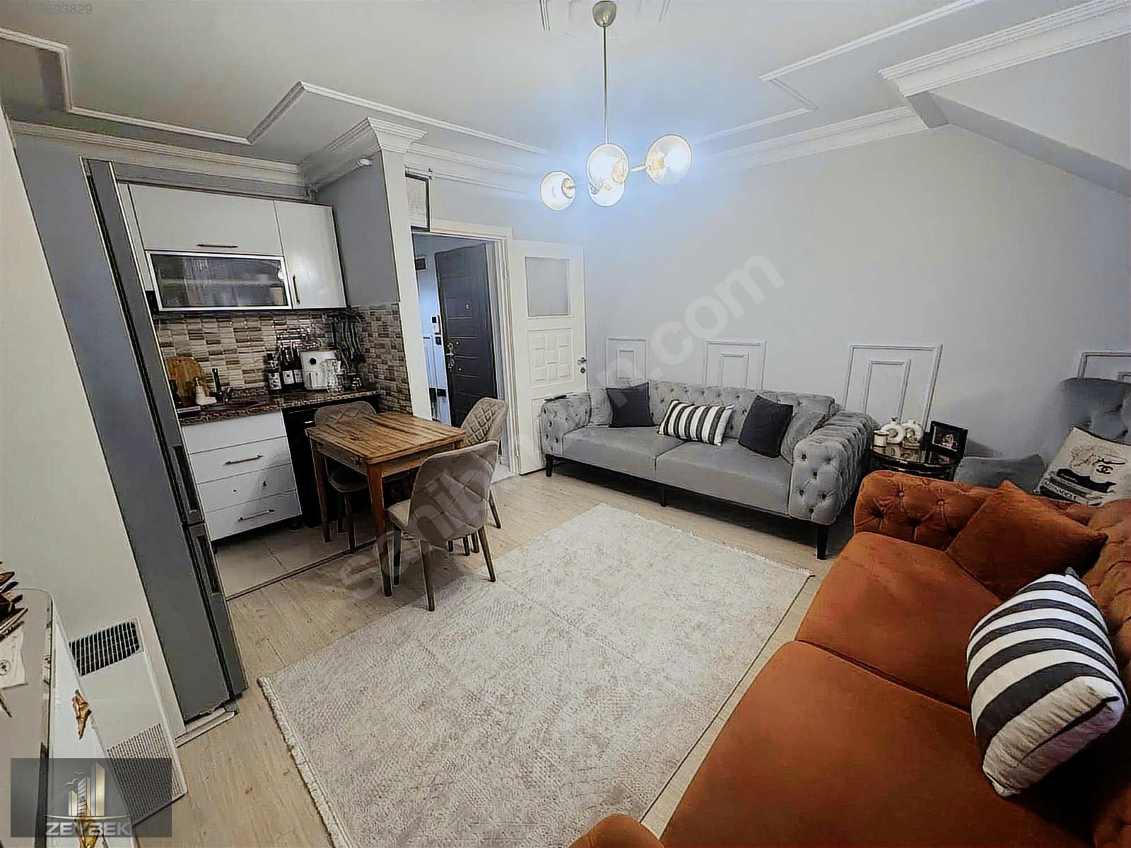 [ZEYBEKTEN] BARBAROSTA 1065 SOKAKTA 2+1 82M2 10YILLIK BAHÇEKATI - İSTANBUL GAZİOSMANPAŞA fotoğraf 3