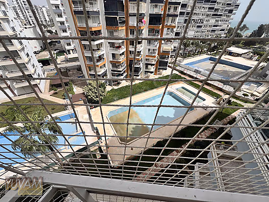 DENİZ MANZARALI 2+1 GENİŞ OTURUM EŞYALI DAİRE - MERSİN MEZİTLİ fotoğraf 45