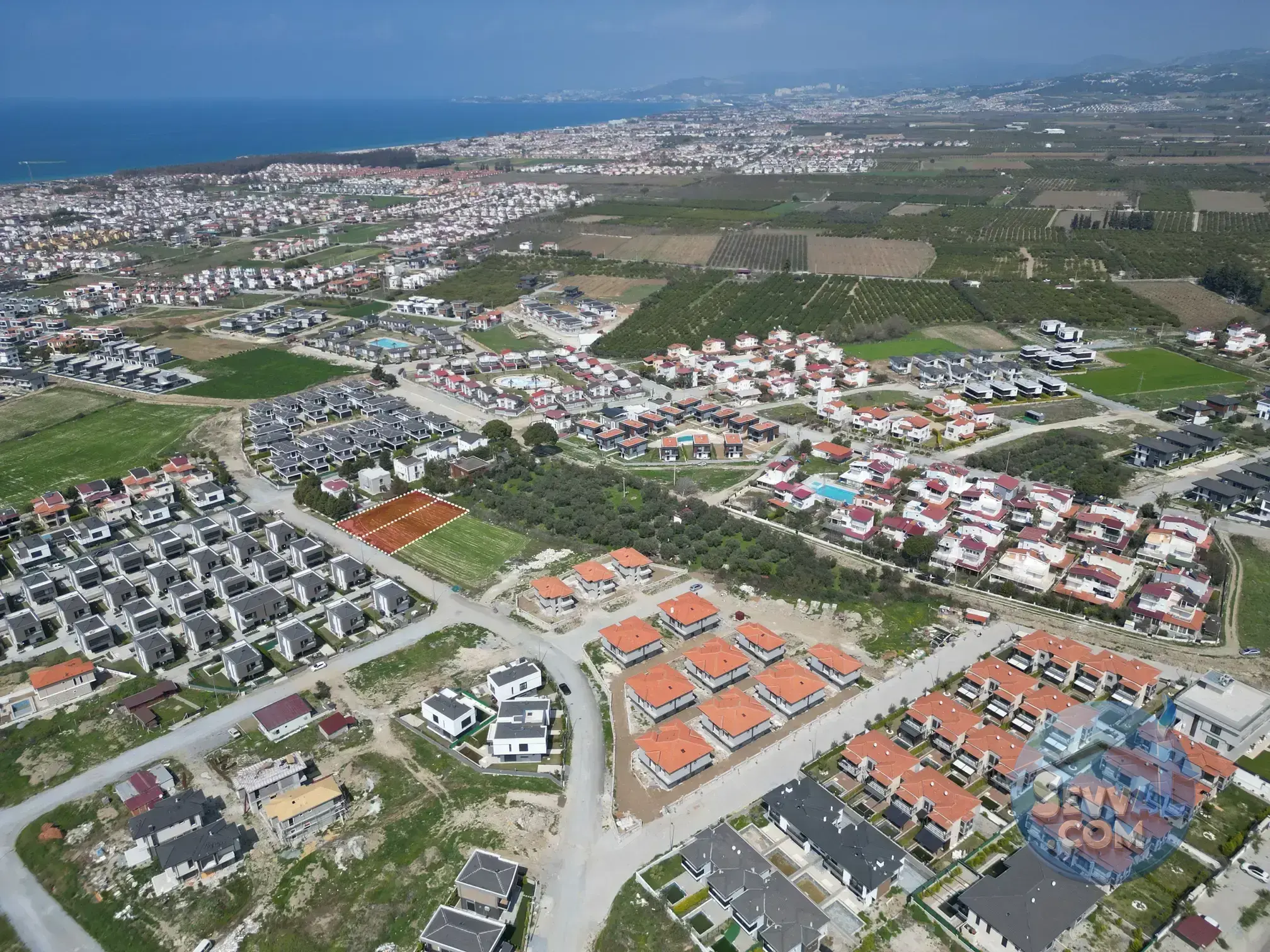 OKSIJEN DEPOSU GÜZELÇAMLI DA DENIZE YÜRÜME MESAFESINDE VILLA IMARLI ARSA - AYDIN KUŞADASI fotoğraf 3