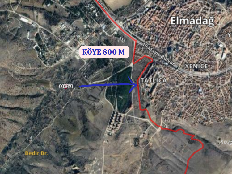 ANKARA ELMADAĞ TATLICA KÖYÜNDE 2.072 M² BAĞIMIZ  SATILIKTIR - ANKARA ELMADAĞ fotoğraf 10
