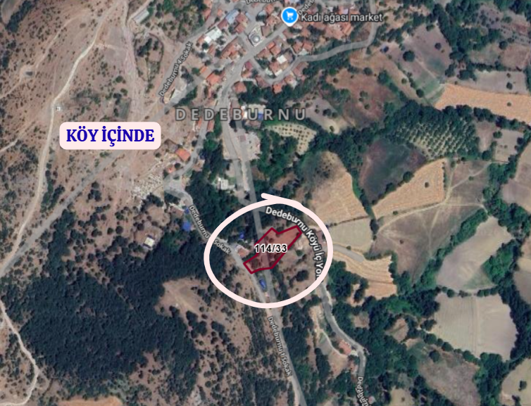 BALIKESİR ALTIEYLÜL DEDEBURNU   KÖYÜNDE 1.969  M²  TARLA  SATILIKTIR - BALIKESİR ALTIEYLÜL fotoğraf 5